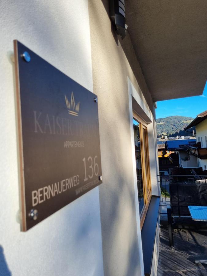 Kaiser Traum Appartement Auffach Buitenkant foto
